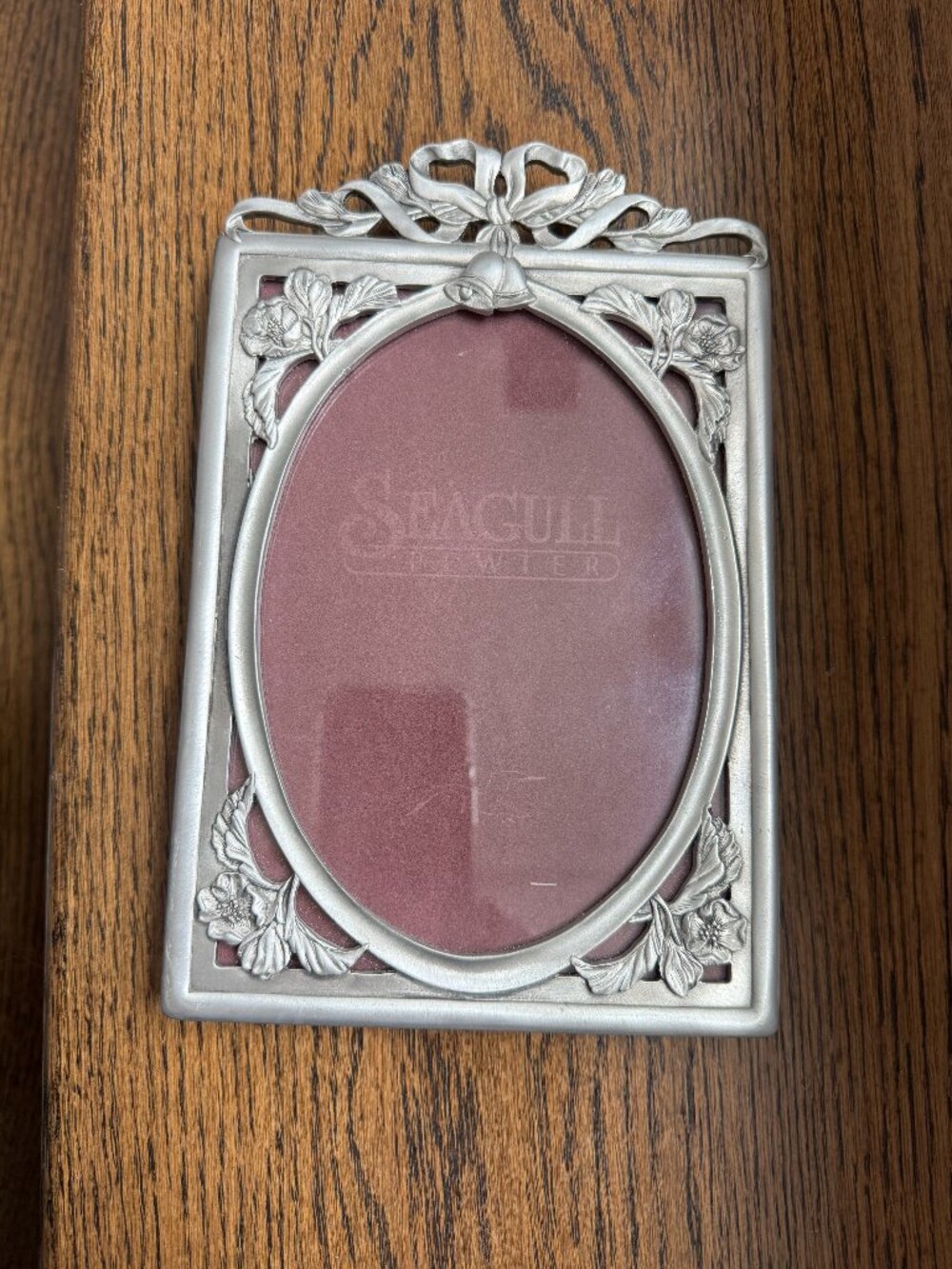 Seagull Pewter Wedding Frame  5 x 7